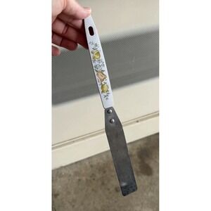 Vintage Spice Of Life Pattern Icing Spreader Spatula Stainless Steel USA